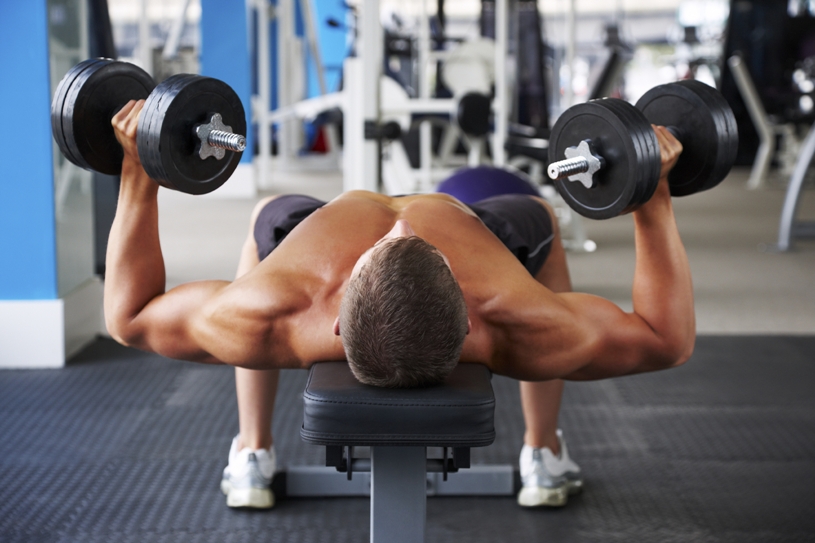 Dumbbell Bench Press Egzersizine Şans Verin