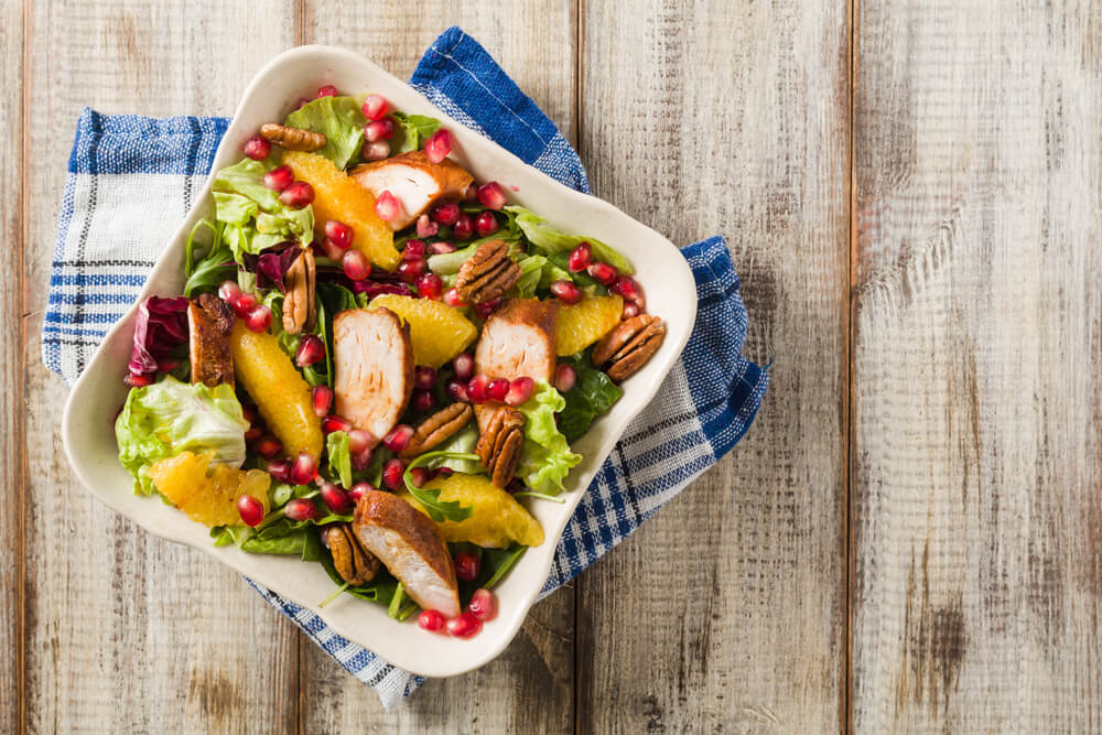 Antrenman sonrası salata