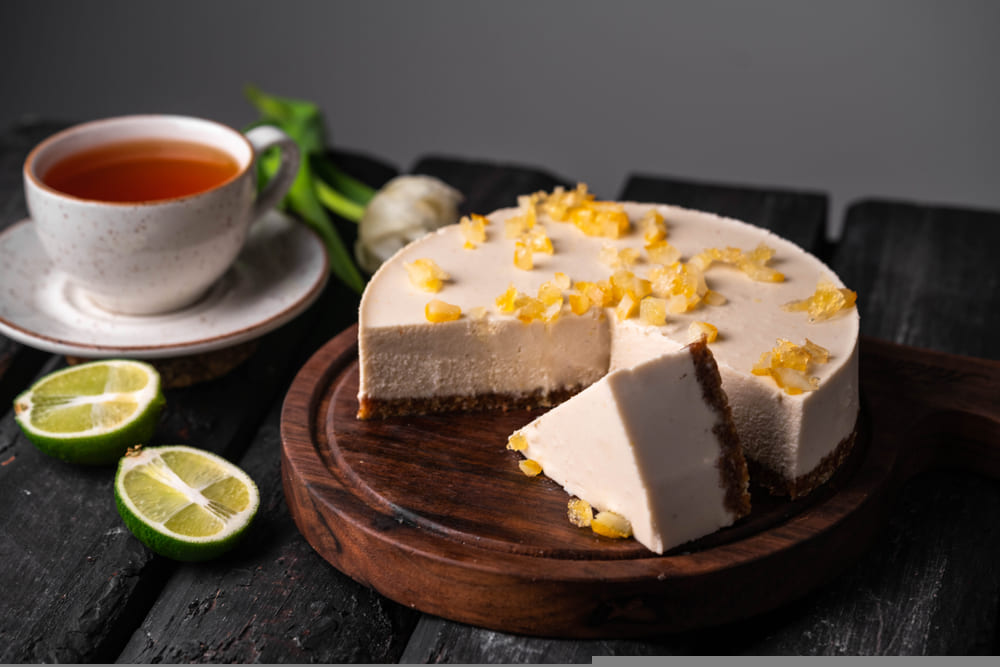 Limonlu Vegan Cheesecake