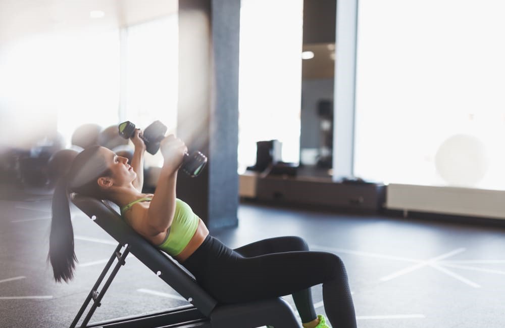 Incline Bench Dumbbell Fly