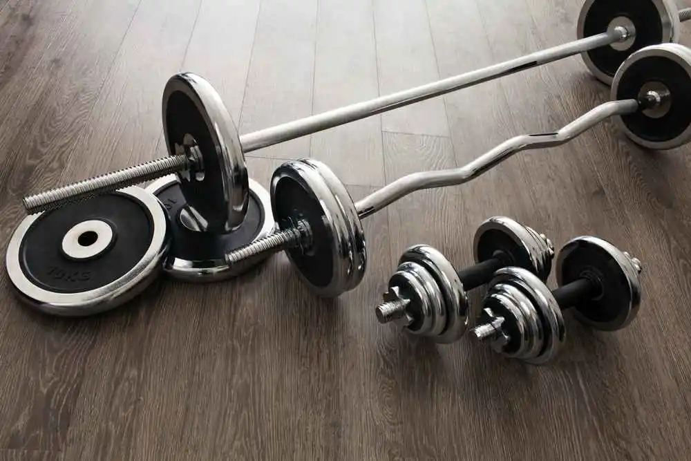 dumbbell-barbell