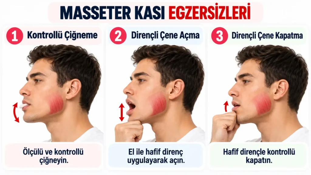 masseter kası egzersizleri
